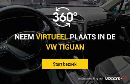 Neem virtueel plaats in de VW Tiguan